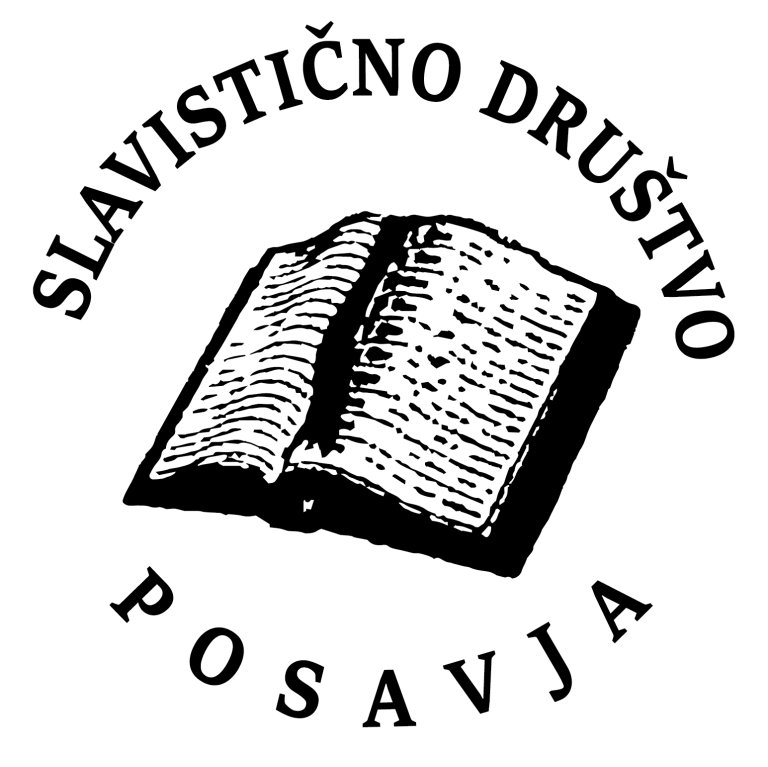Logotip: Slavistično društvo Posavja
